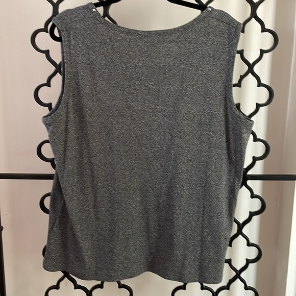 NWT Rafaella 2 Piece Studded Tank and Open Front Cardigan Size 2X - Picture 4 of 8